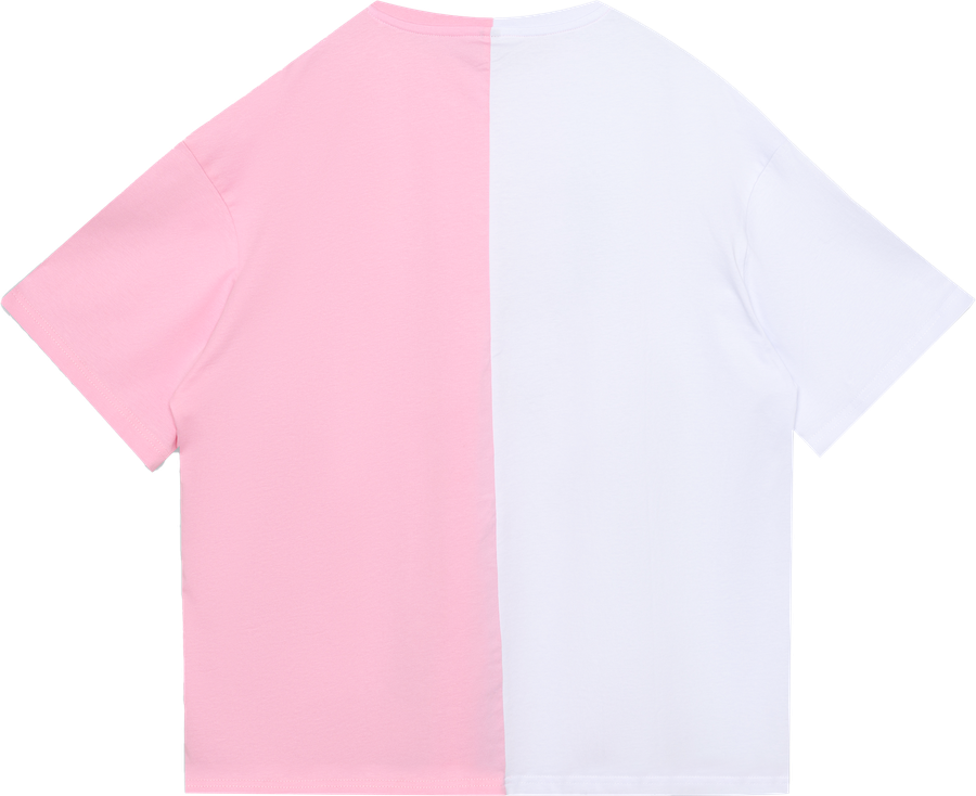Футболка женская RUMIA р. 42–52 one size, розовая с орнаментом, предпросмотр
