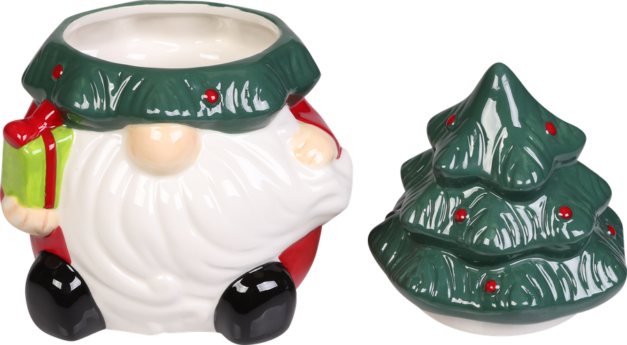 Банка для конфет HOMECLUB Xmas, керамика, 1.11л, Арт. KLNY-1, предпросмотр