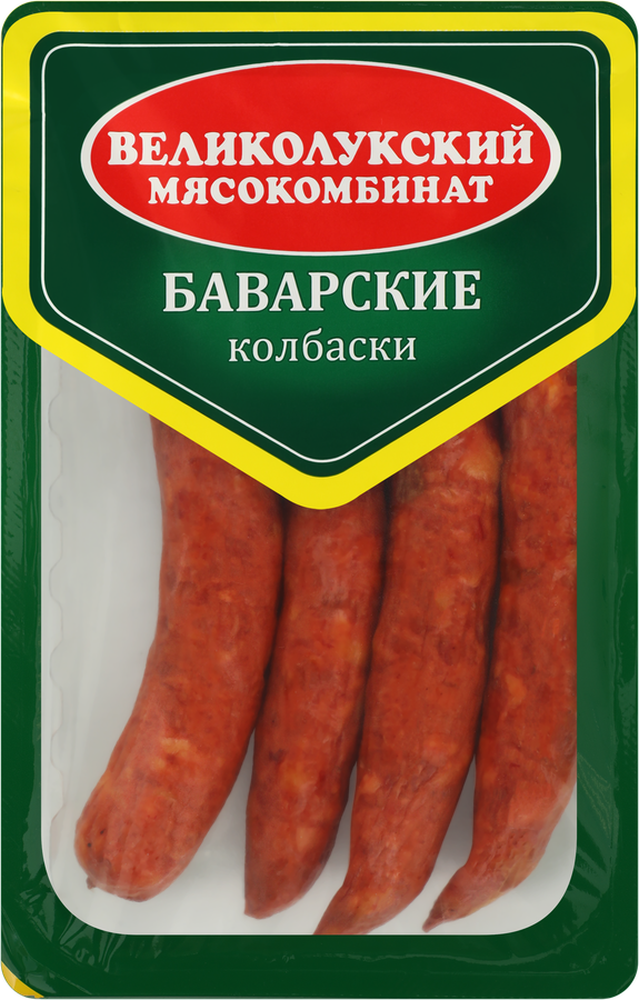 Колбаски полукопченые МК ВЕЛИКОЛУКСКИЙ Баварские, категория А, весовая, предпросмотр