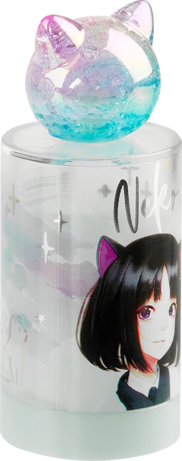 Точилка MESHU Neko, пластиковая, 1 отверстие, в ассортименте, превью