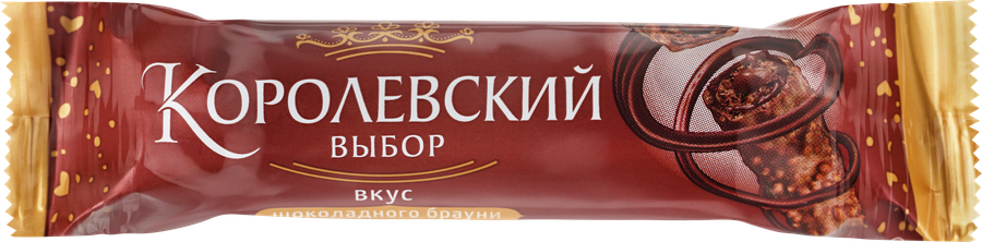 Десерт ESSEN Королевский выбор, глазированный со вкусом шоколада брауни, весовой, превью