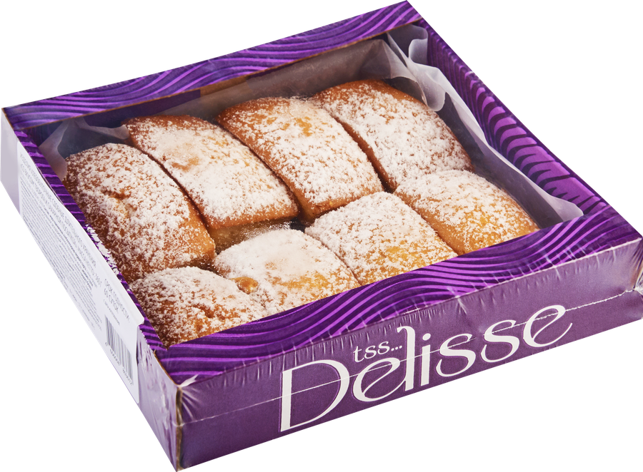 Изделие сдобное DELISSE со вкусом творога и сахарной посыпкой, 360г, предпросмотр