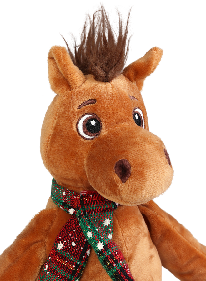 Игрушка мягкая BIGGA Лошадка, 32см, Арт. CW24Y-245A-32CM, превью