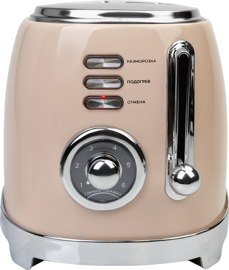 Тостер WELGOT Retro, металл, 850Вт, Арт. BT-03, предпросмотр