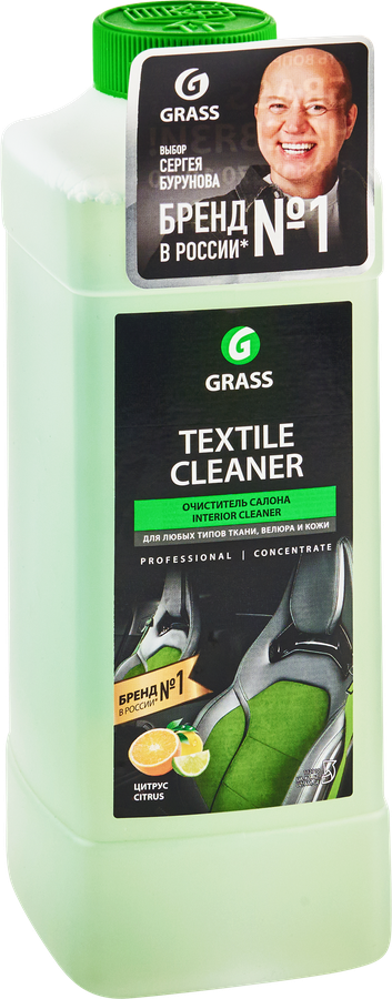 Очиститель салона GRASS Textile cleaner, Арт. 112110, 1л, превью