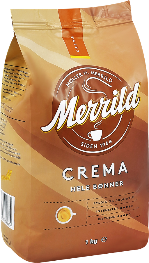 Кофе зерновой MERRILD Crema, 1кг, превью