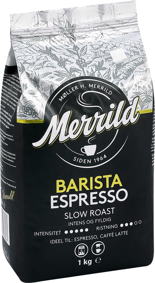 Кофе зерновой MERRILD Barista Espresso, 1кг, превью