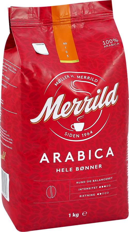 Кофе зерновой MERRILD Arabica, 1кг, предпросмотр