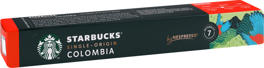 Кофе молотый в капсулах STARBUCKS Colombia, 10кап, превью