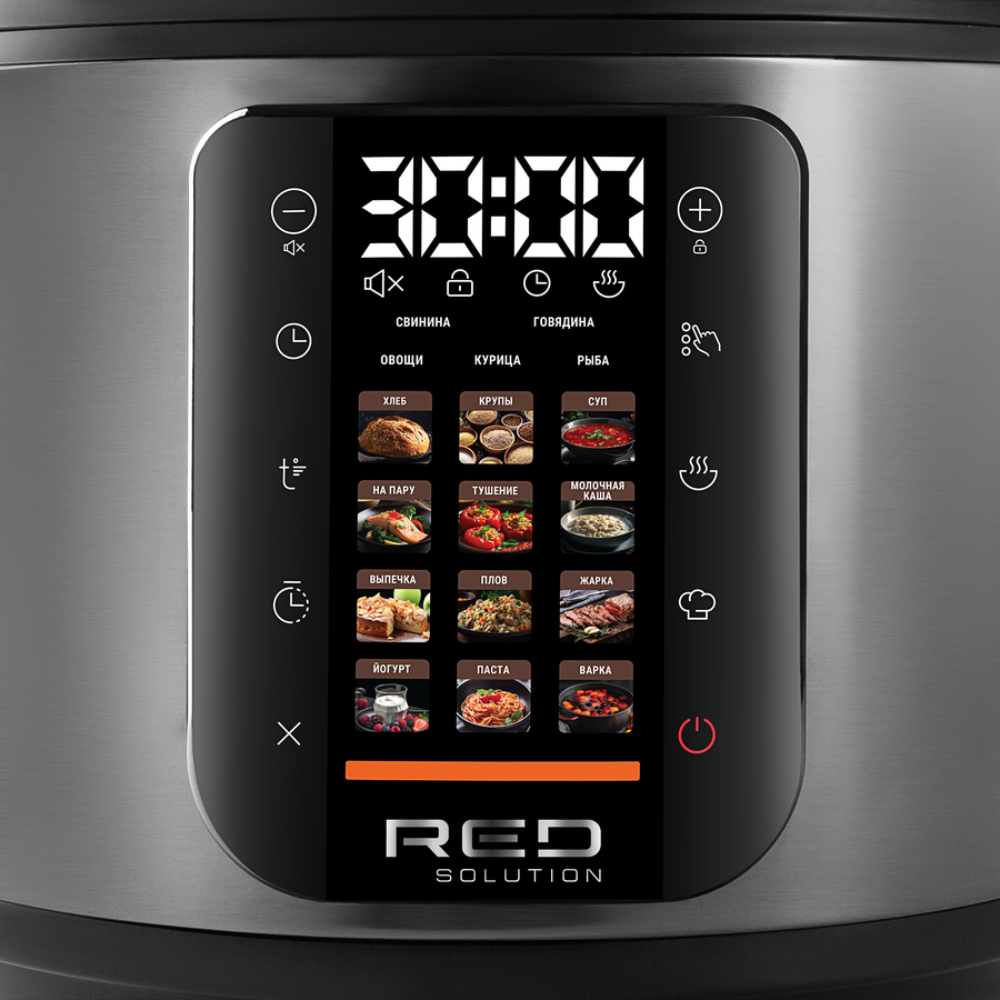 Мультиварка RED SOLUTION электронная сенсорная, 860Вт, Арт. M4100, предпросмотр