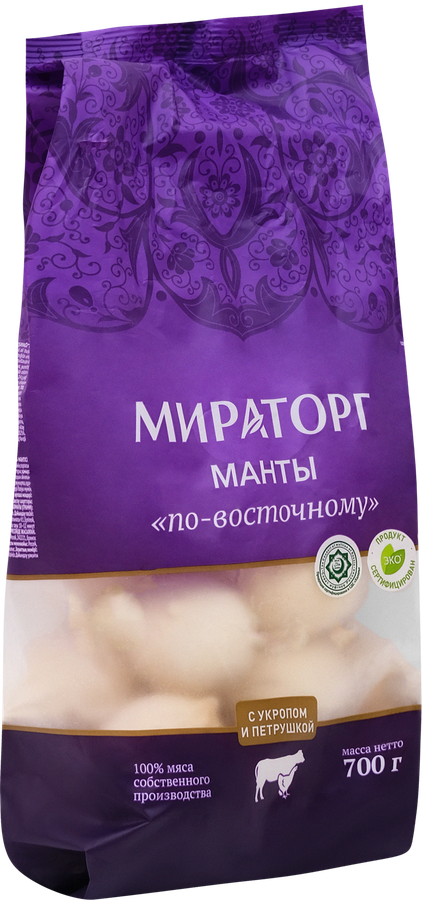 Манты МИРАТОРГ По-восточному, 700г, превью