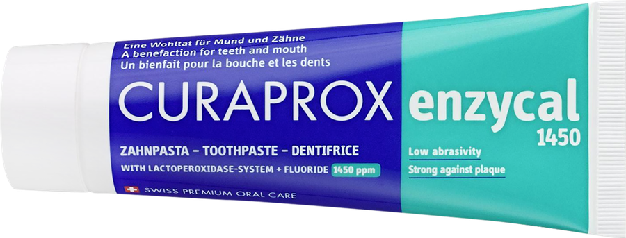 Зубная паста CURAPROX Enzycal с 12 лет, 75мл, превью