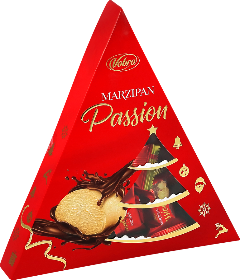 Конфеты шоколадные VOBRO Marzipan Passion, 100г, предпросмотр