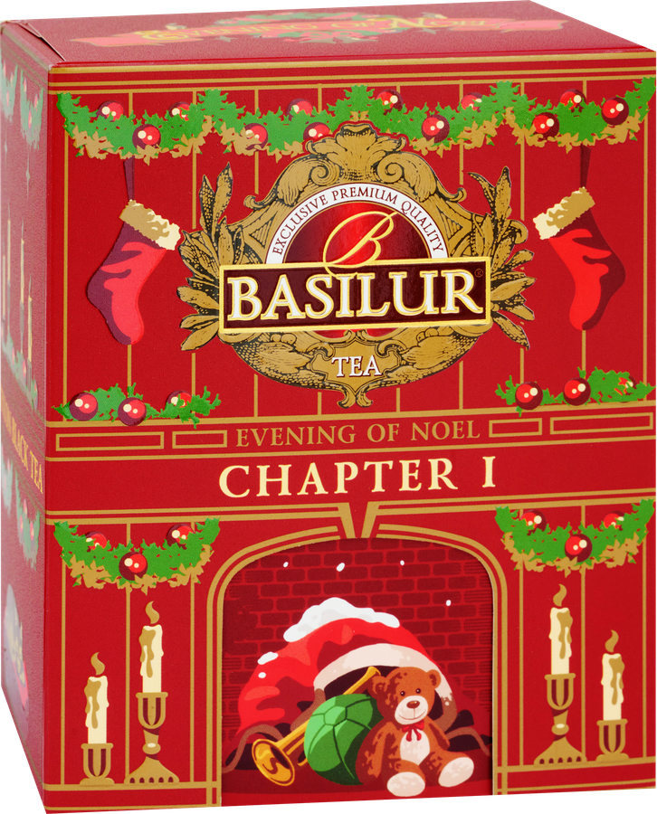 Чай черный BASILUR цейлонский байховой с лепестками календулы и ароматом венский вальс, листовой, 75г, предпросмотр