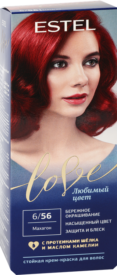 Краска для волос ESTEL Love 6/56 Махагон, 115г, предпросмотр