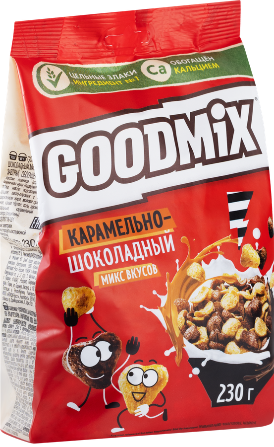Готовый завтрак GOODMIX Карамельно-шоколадный, 230г, предпросмотр
