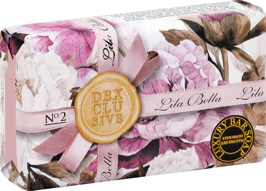 Мыло туалетное DEXCLUSIVE Lila bella, 150г, предпросмотр