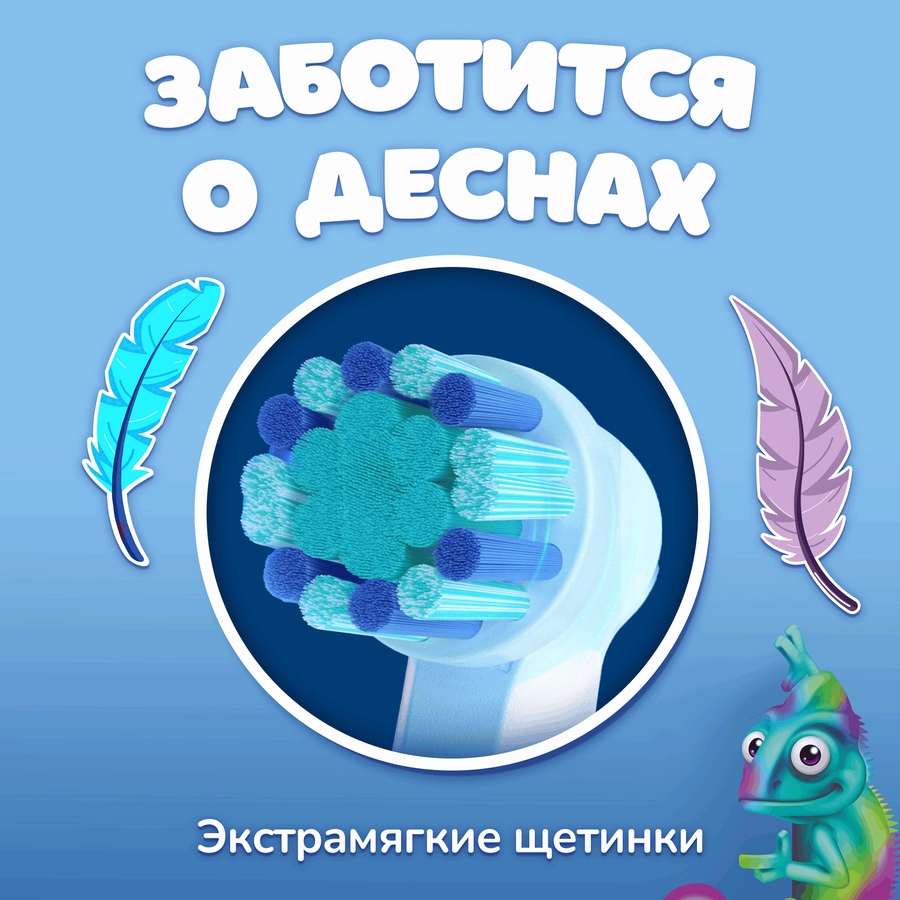 Зубная щетка электрическая детская ORAL-B Chameleon тип 3708, 3+, превью