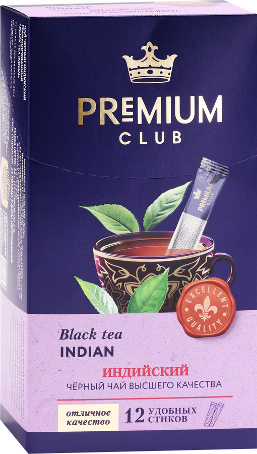 Чай черный PREMIUM CLUB, 12шт, предпросмотр
