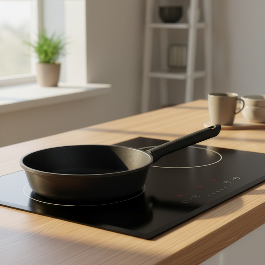 Сковорода PLATINUM CHOICE Smart Cook 28см, литая, индукция, антипригарное покрытие, ручка soft touch, Арт. SC-PL-28, превью