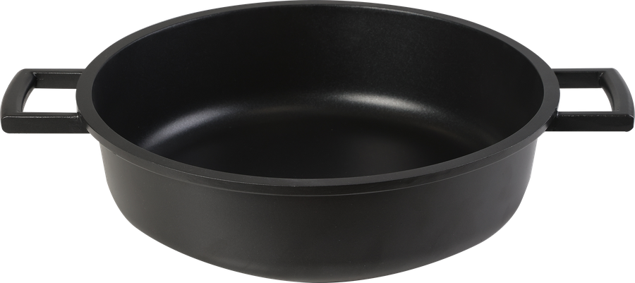 Жаровня PLATINUM CHOICE Smart Cook 28см, литая, стеклянная крышка, индукция, Арт. SC-PL-28ST, превью