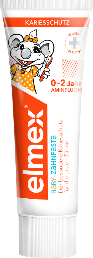 Зубная паста детская COLGATE Elmex Baby защита от кариеса, 0–2 года, 50мл, превью