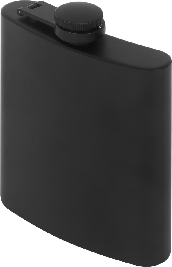 Фляжка ACTIWELL 200мл, черная матовая, Арт. GV25-28816-0014, превью