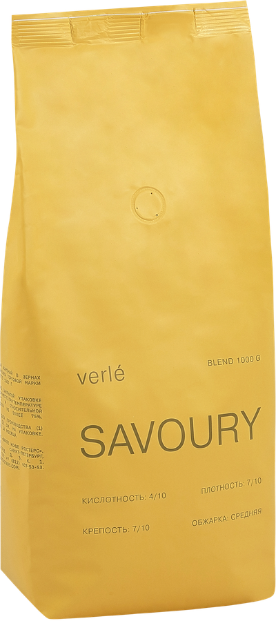 Кофе зерновой VERLE Blend Savoury, 1кг, превью