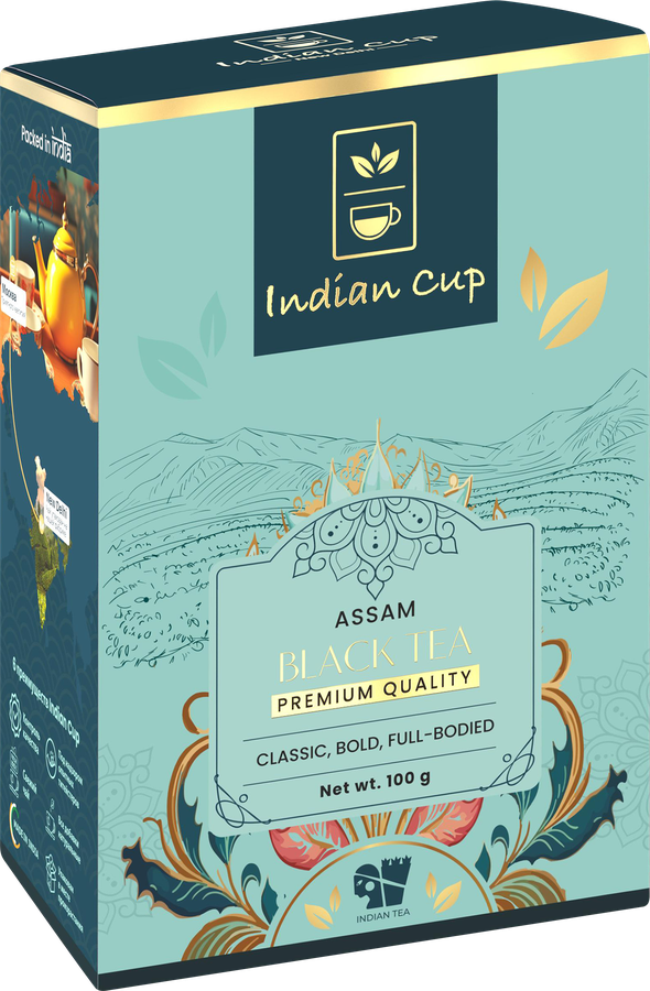 Чай черный INDIAN CUP Assam Black Tea, 100г, превью