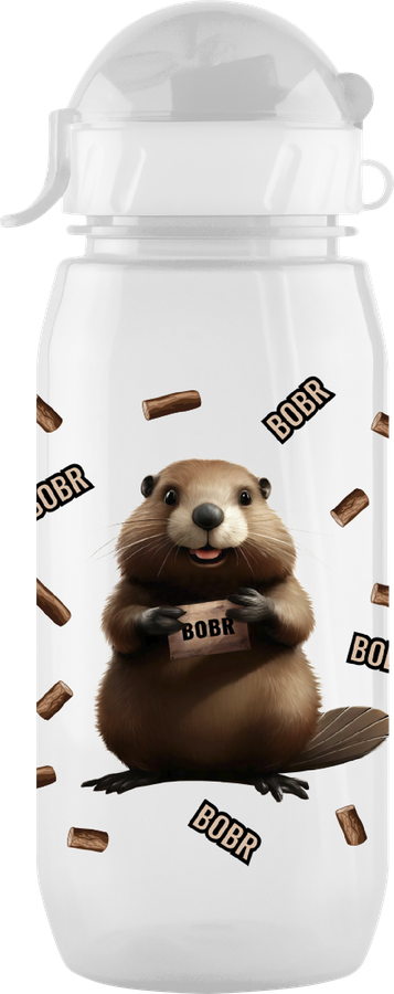Бутылка для воды WOWBOTTLES 400мл, с трубочкой, Арт. КК0764, предпросмотр