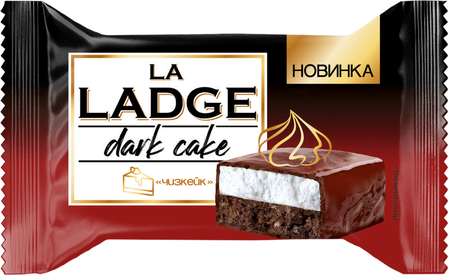 Конфеты АККОНД La Ladge dark cake чизкейк, 300г, превью