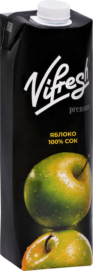 Сок ТМ VIFRESH Яблочный восстановленный, 1л, предпросмотр