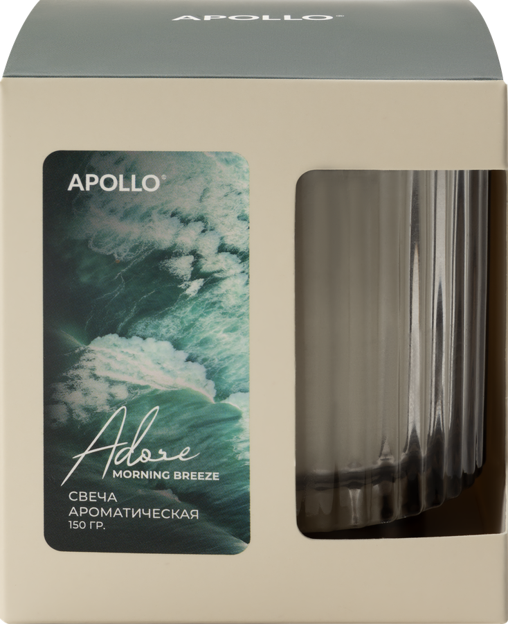 Свеча ароматическая APOLLO Adore Morning breeze, Арт. ADR-20, превью