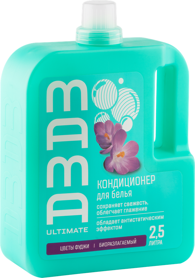 Кондиционер для белья MAMA ULTIMATE Цветы Фуджи антистатический, 2,5л, превью