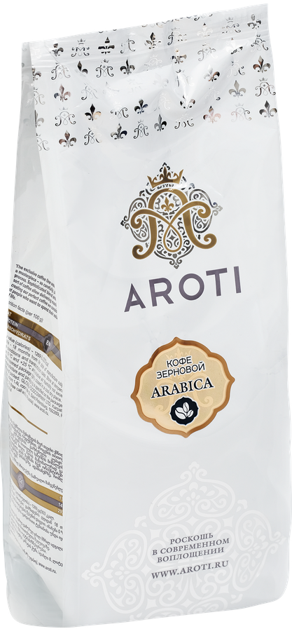 Кофе зерновой AROTI Arabica жареный, 250г, предпросмотр