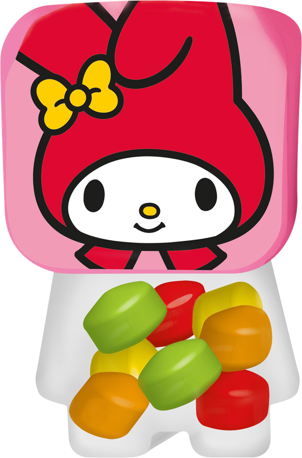 Драже KUROMI My melody со вкусом фруктового ассорти, 7г, предпросмотр