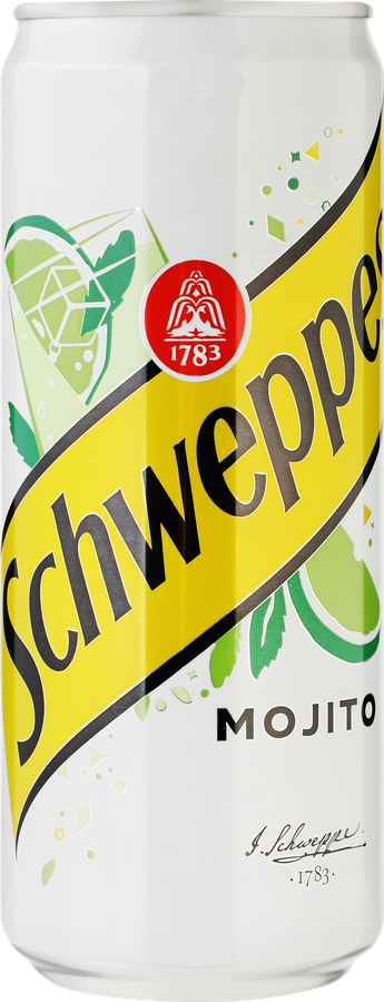 Напиток SCHWEPPES Mojito газированный, 0.33л, предпросмотр