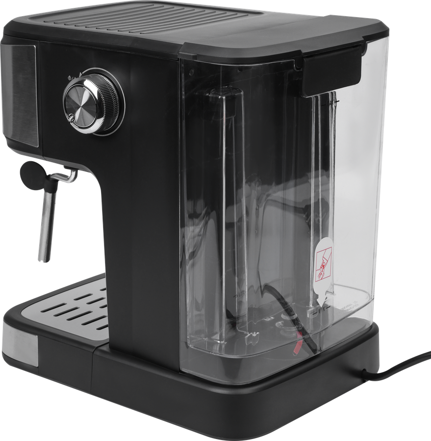 Кофеварка рожковая WELGOT Noir, 20 бар, 1100Вт, черная, Арт. CM8501TE-GS, превью