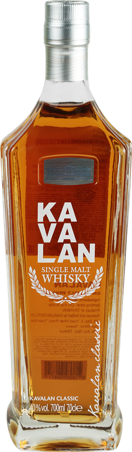 Виски KAVALAN Тайваньский односолодовый 40%, п/у, 0.7л, превью