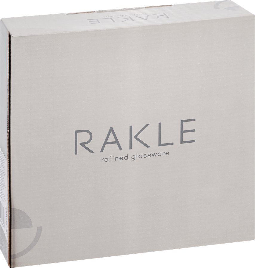 Набор десертных тарелок RAKLE Fiona, 18см, стекло, Арт. FIO327, 4шт, предпросмотр