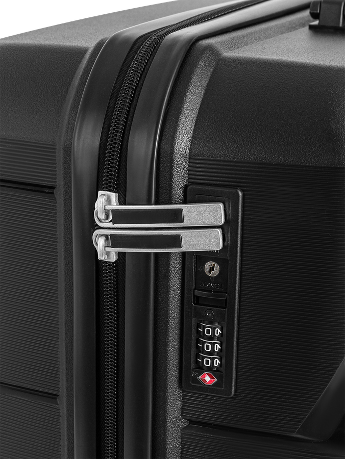 Чемодан INWIN р. L, черный, Арт. LN050- PPB001-28, превью