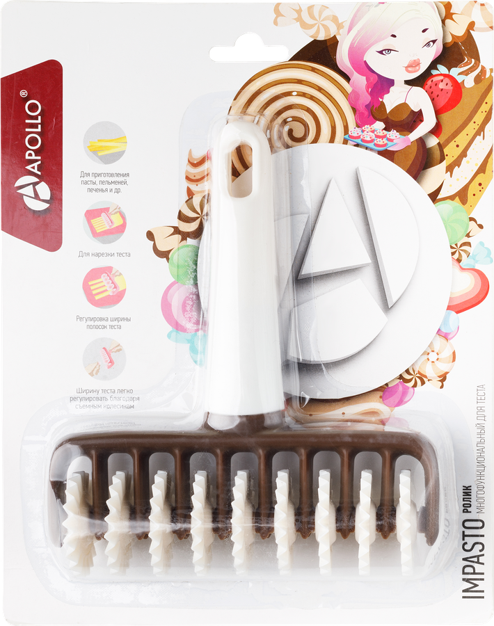 Ролик для теста APOLLO Impasto, Арт. IMP-01-VT, превью