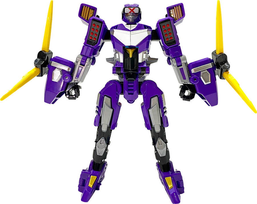 Игрушка METAL CARDBOT Трансформер, 17см, предпросмотр