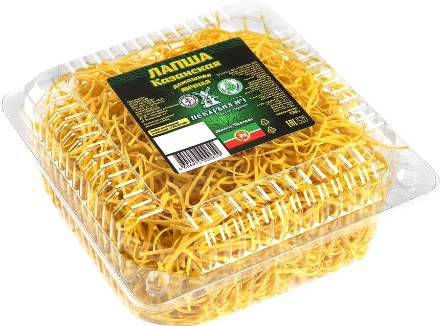 Лапша яичная ПЕКАРЪНЯ №1 Казанская Домашняя, 130г, превью
