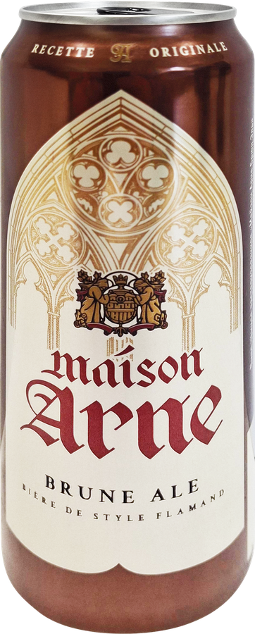 Пиво темное MAISON ARNE Брюн Эль пастеризованное 6,5%, 0,43л, превью