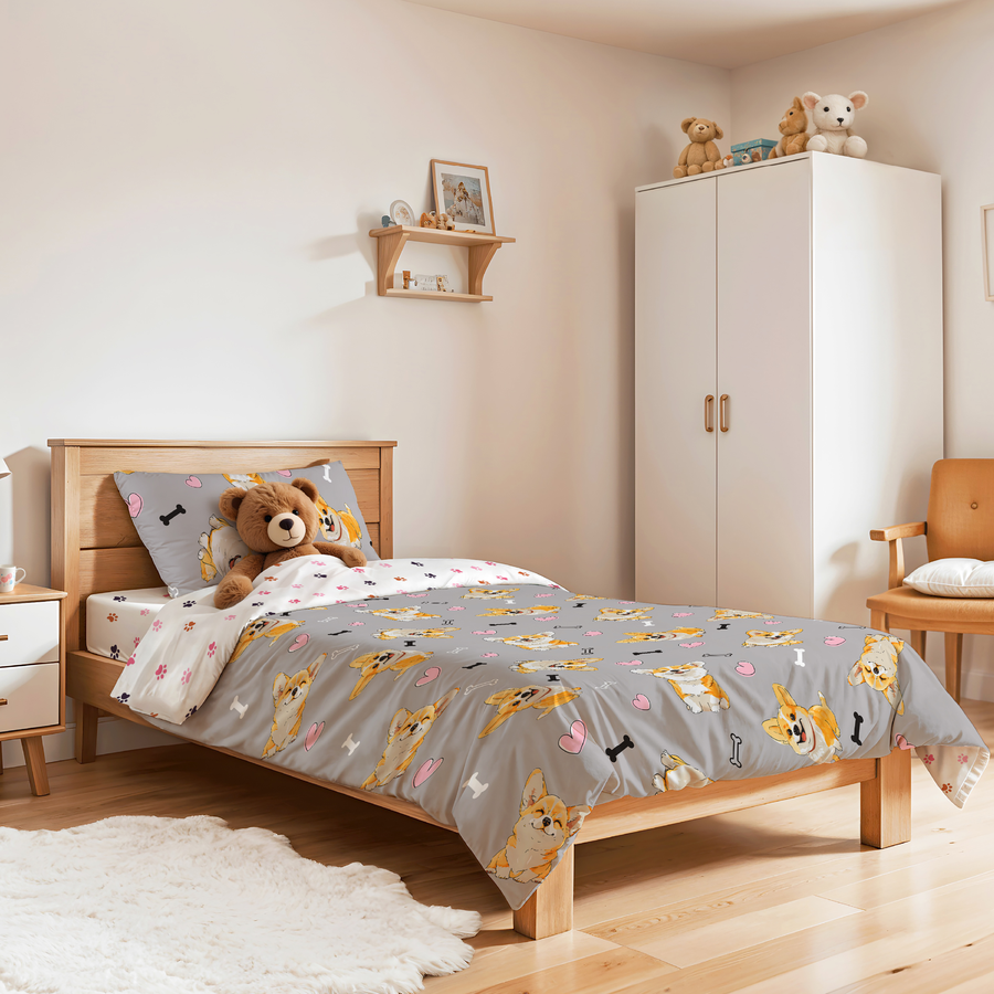 Комплект постельного белья детский 1,5-спальный HOMECLUB бязь, Арт. HCkidsd1, предпросмотр