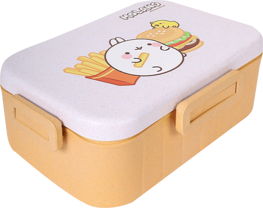 Ланч-бокс MOLANG 20х13х9,5см, с двумя разделениями и 4 клапанами, Арт. 3333370, превью