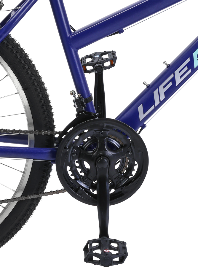 Велосипед ACTIWELL Life, колеса 26" 18 скоростей до 100кг, в ассортименте, Арт. LFE26ST-UW, предпросмотр