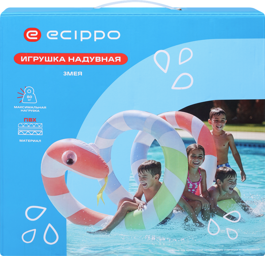Игрушка надувная для плавания ECIPPO Змея 362см, пвх Арт. NB-020804, превью