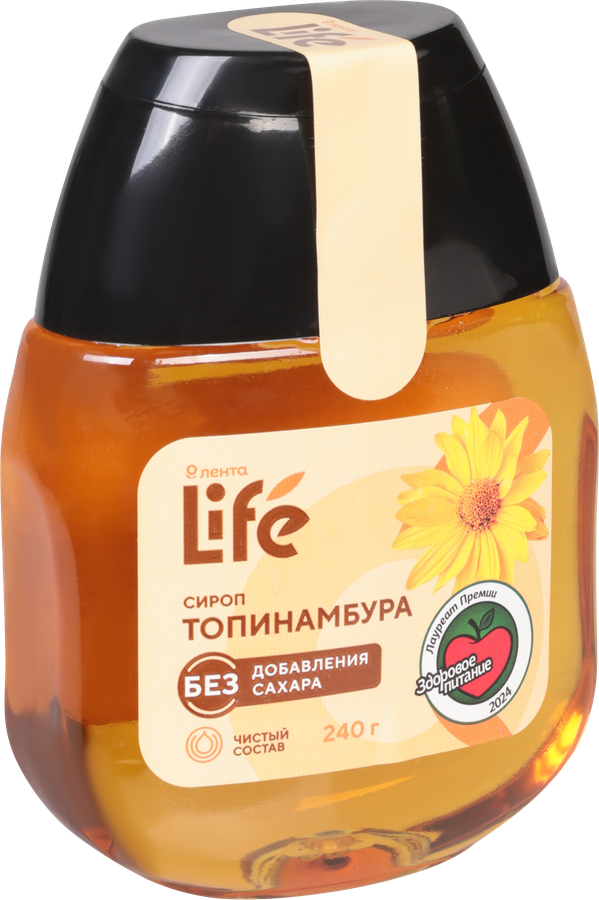 Сироп топинамбура ЛЕНТА LIFE, 240г, превью
